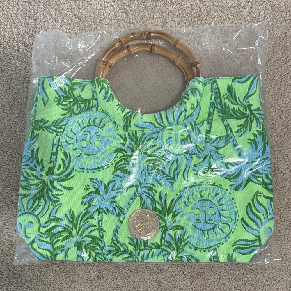 BRAND NEW Lilly Pulitzer Bamboo Bag!
